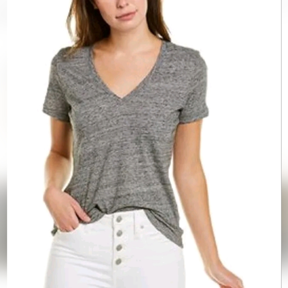 Madewell Women's Whisper Tee T-shirt  Heathered Gray